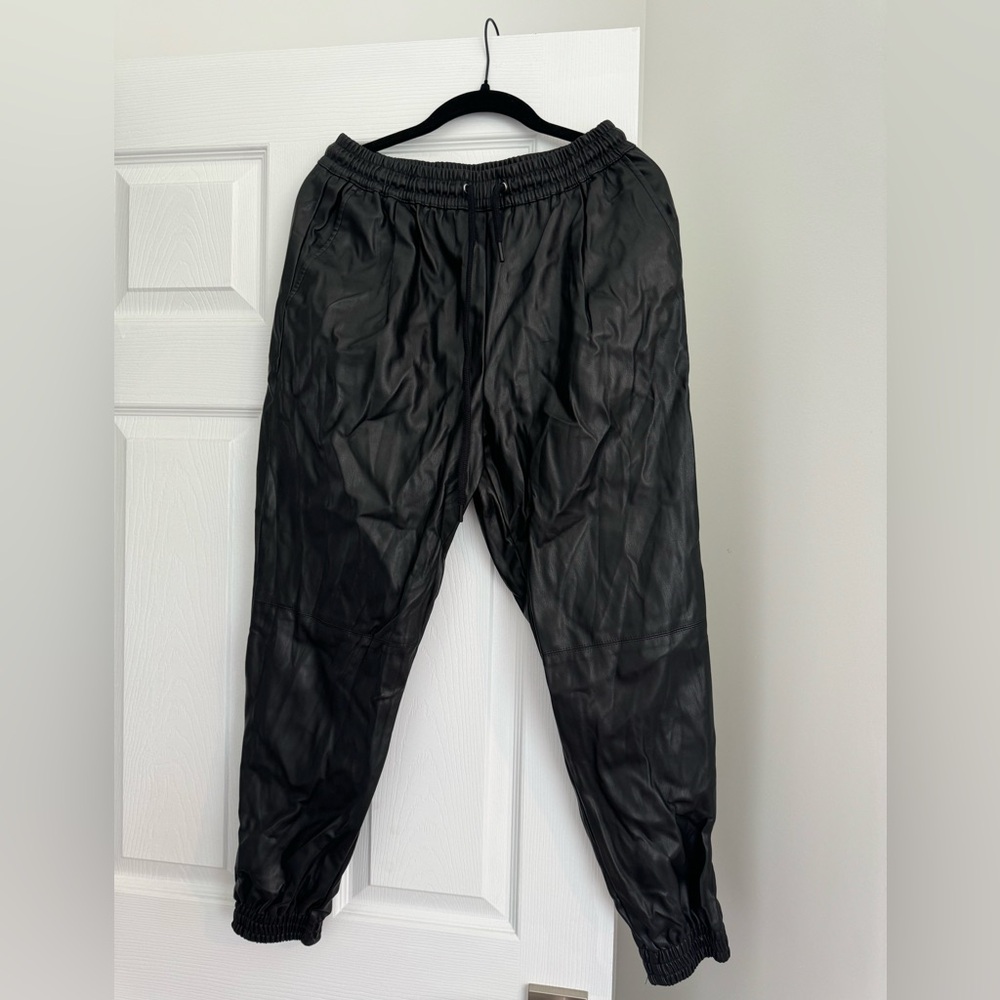 Zara leather pants